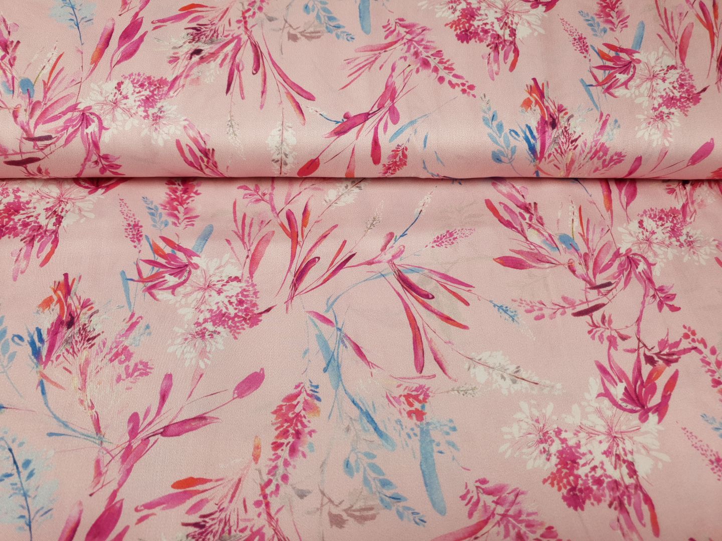 Fine rosa/fuchsia/blau