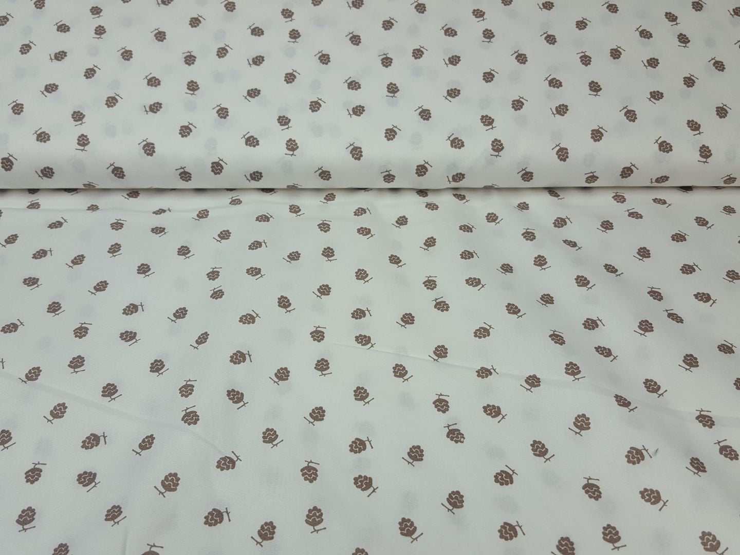 Fir Cone offwhite/braun