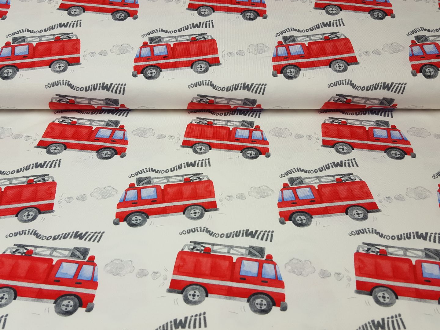 Fire Truck offwhite/rot/dunkelgrau