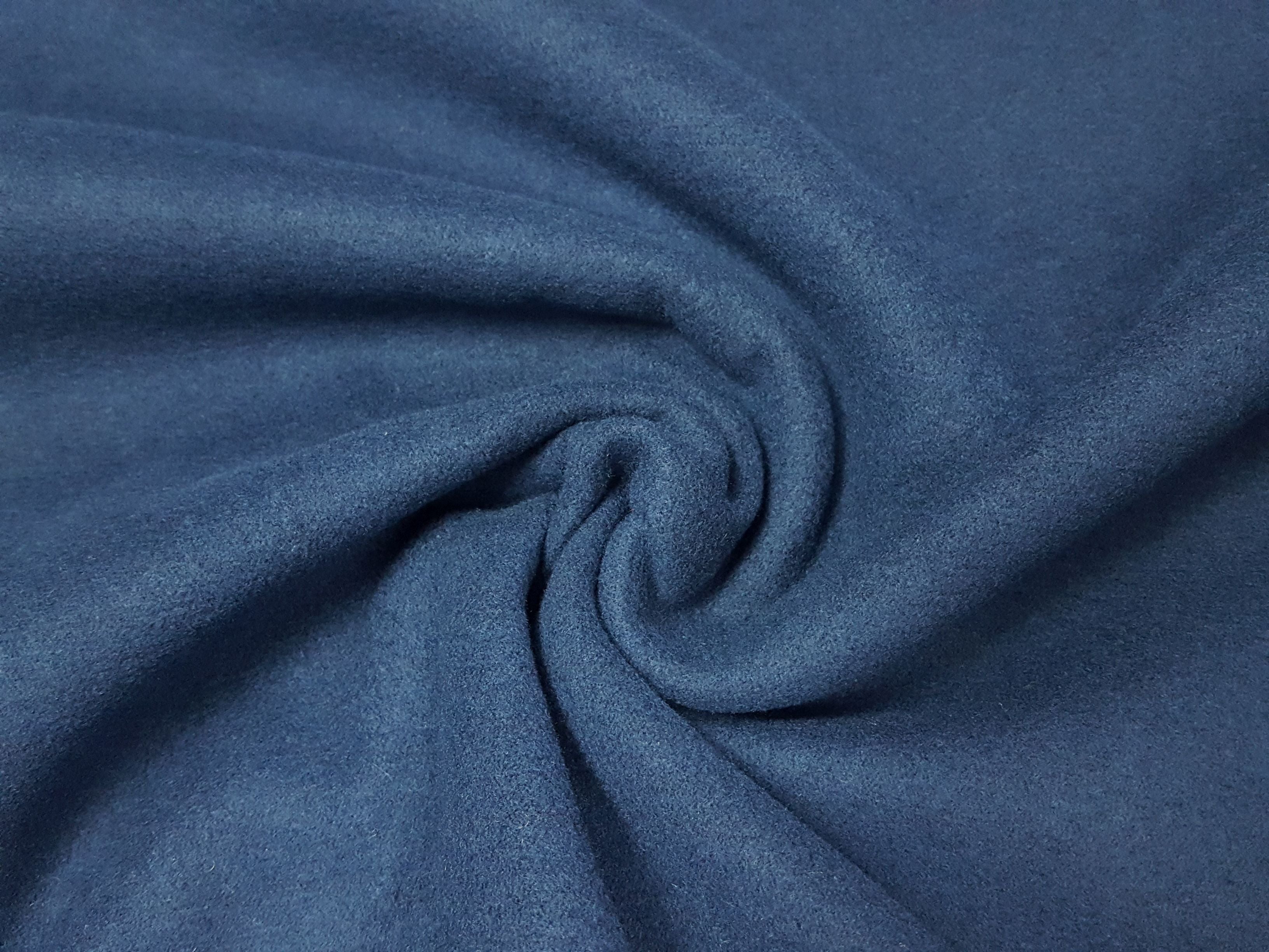Flanellstrick dunkelblau