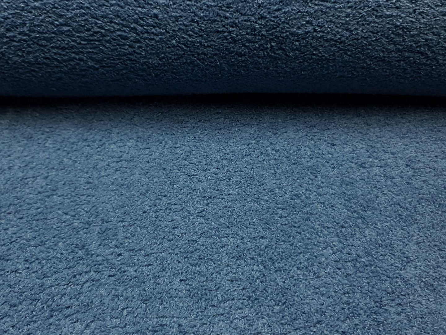 Flausch Fleece jeansblau