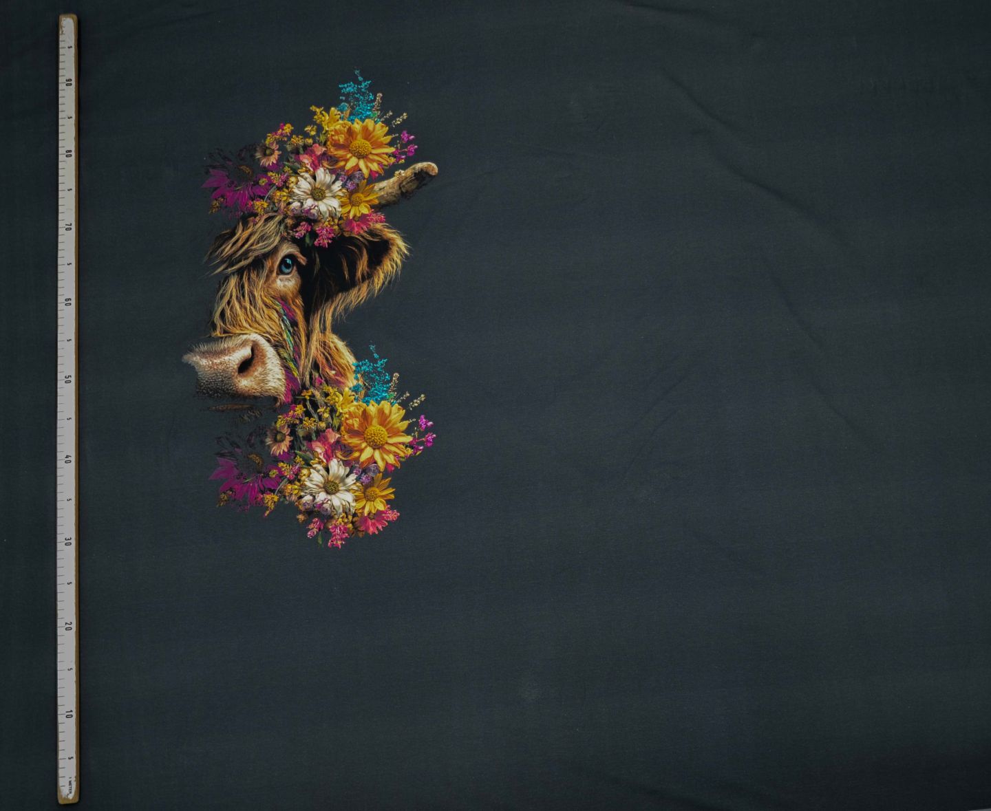 Flower Elsa anthrazit/braun/bunt