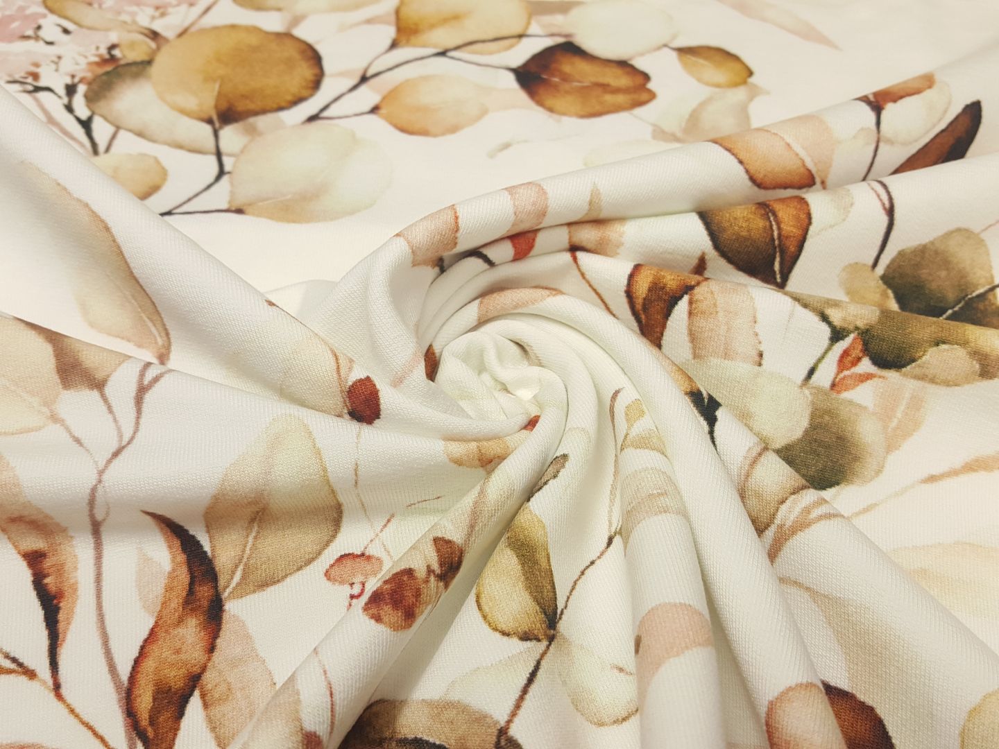 Flowers offwhite/braun
