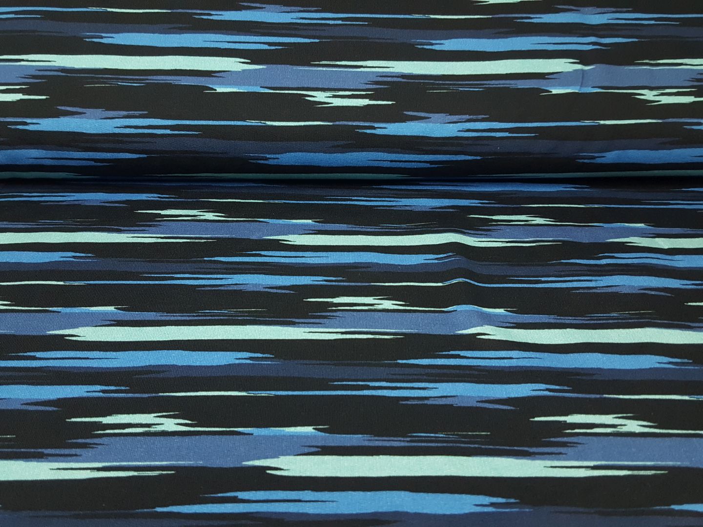 Foggy schwarz/navy/türkis/capriblau