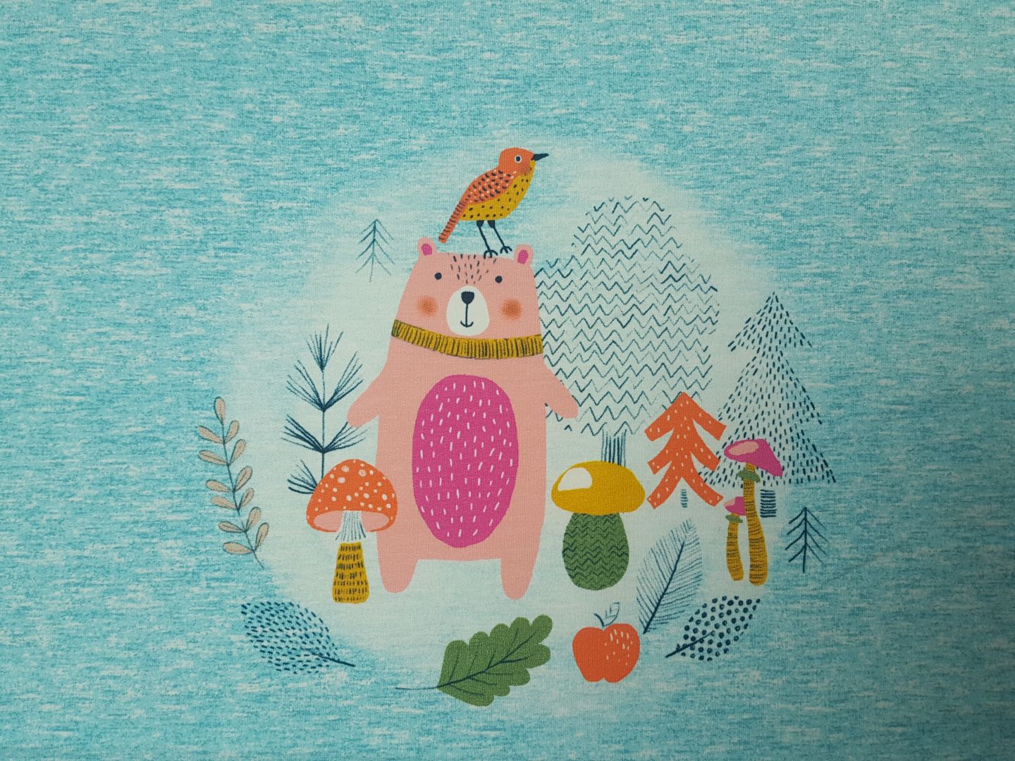 Forrest Bear türkis/bunt