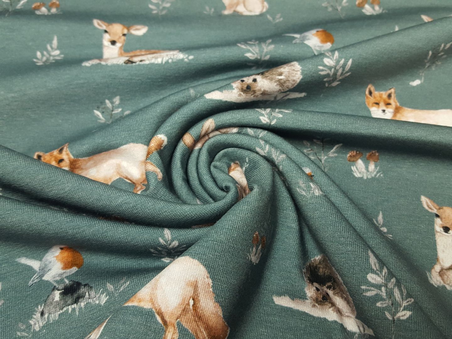 Forrest Animals blaugrau/beige/braun