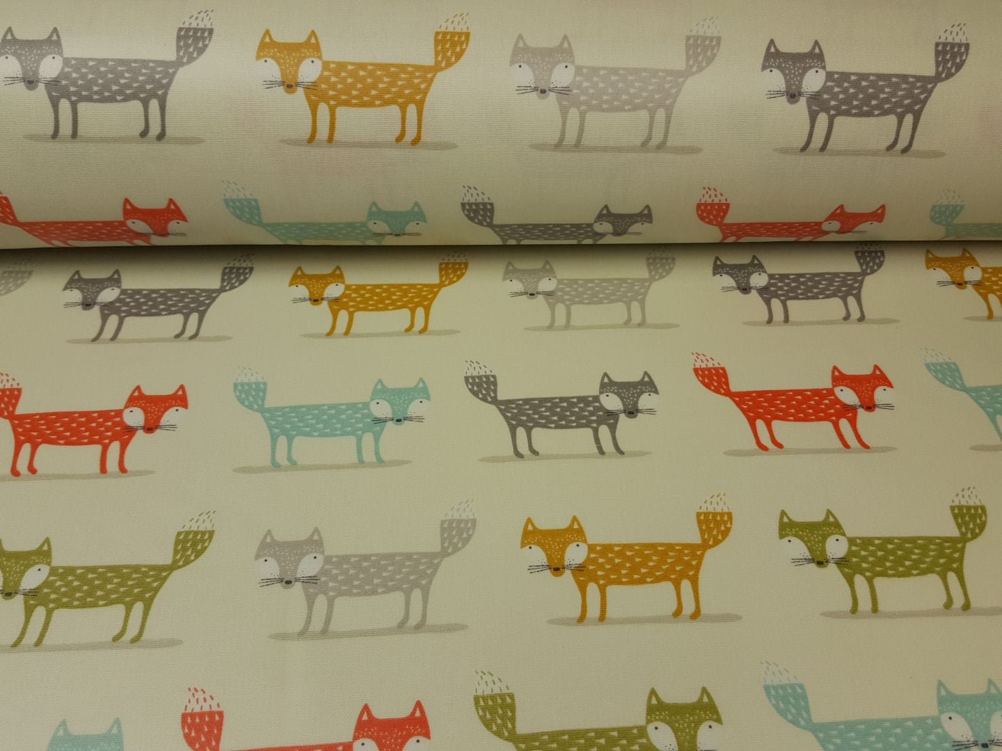 Fox ecru/ocker/grau