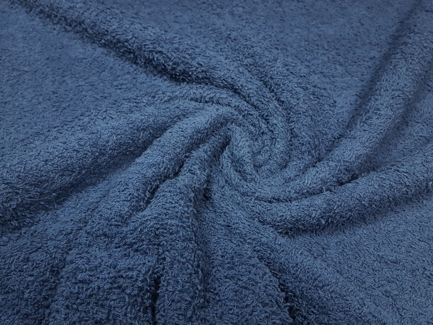 Einzelstück Frottee jeansblau