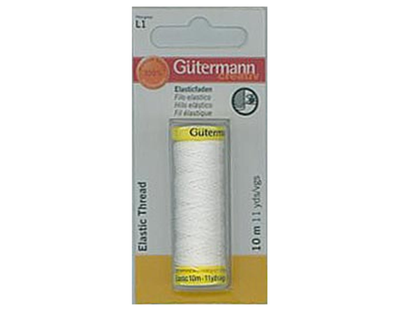 Gütermann Elasticfaden weiss