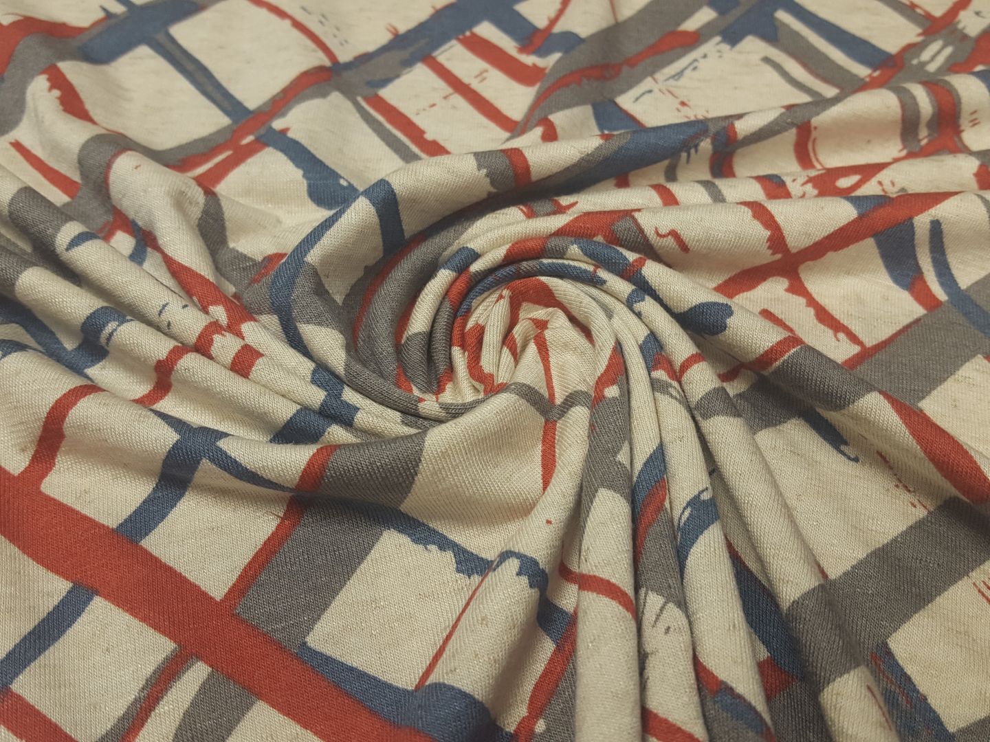Gabi creme/grau/blau