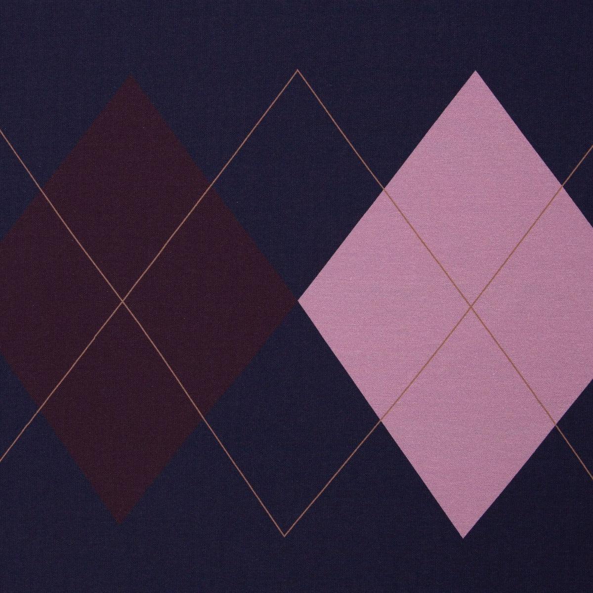 Geoluxe Argyle by Ki-ba-doo lila/violett/mauve