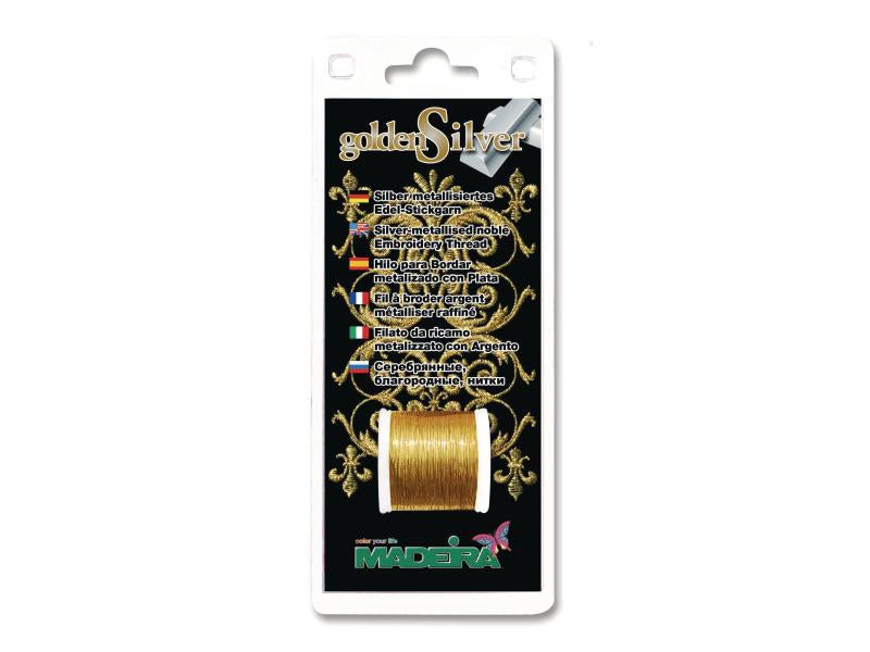 Näh- und Stickgarn Madeira GoldenSilver Gold
