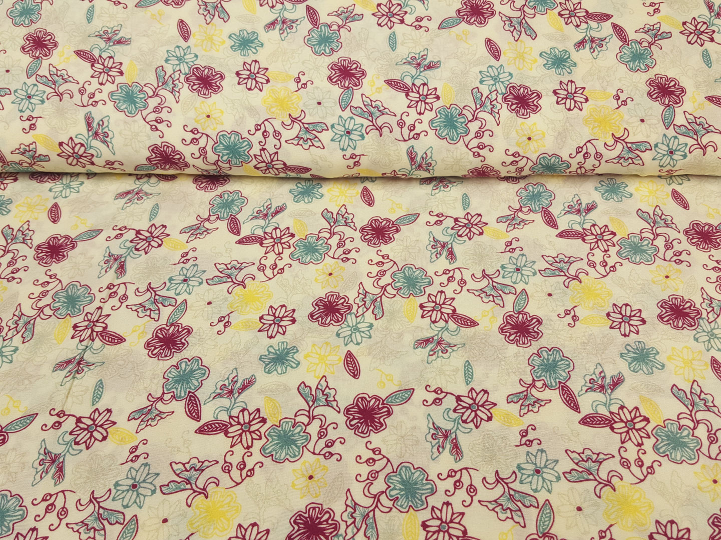 Gondia vanille gelb/fuchsia