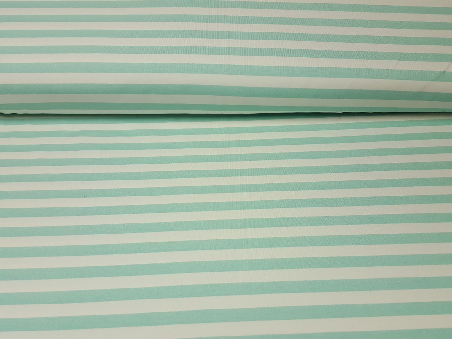 Gradient Stripe offwhite/aqua