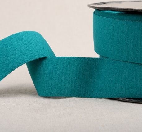 Gummiband 40mm petrol