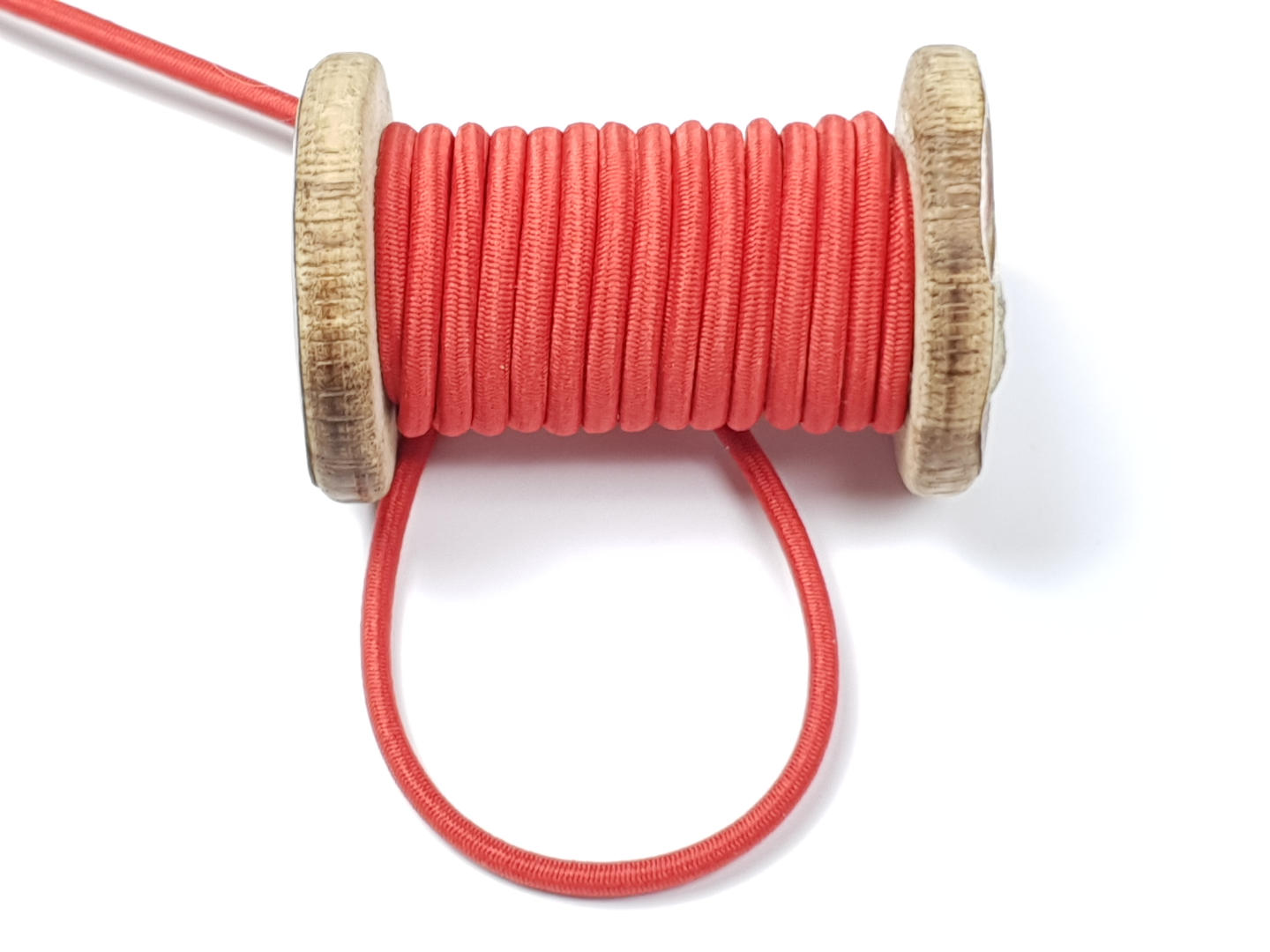 Gummikordel ø 3 mm rot
