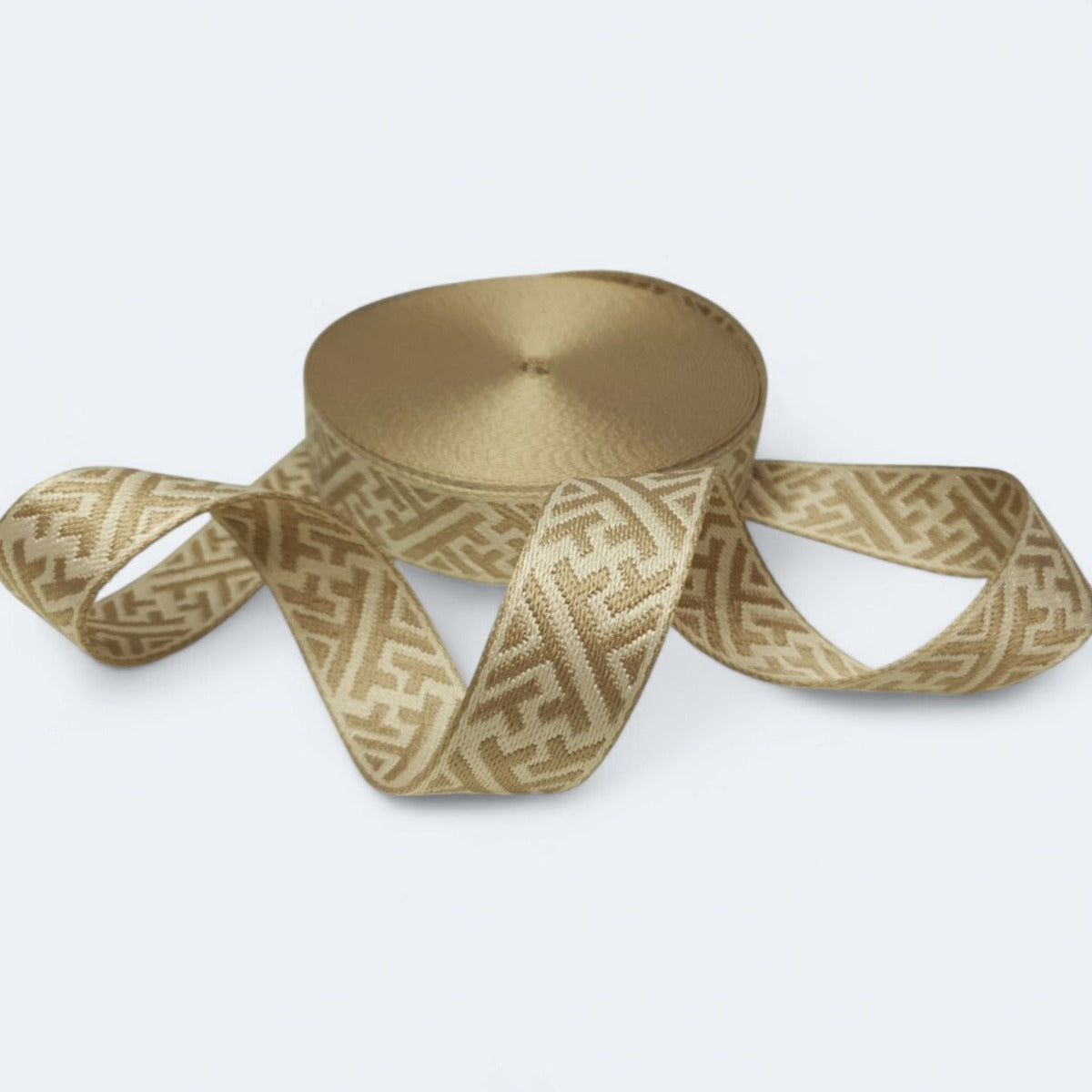 Gurtband Geo 38mm beige/sand