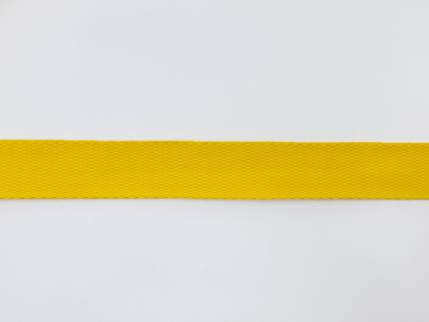 Gurtenband 30mm sonnengelb