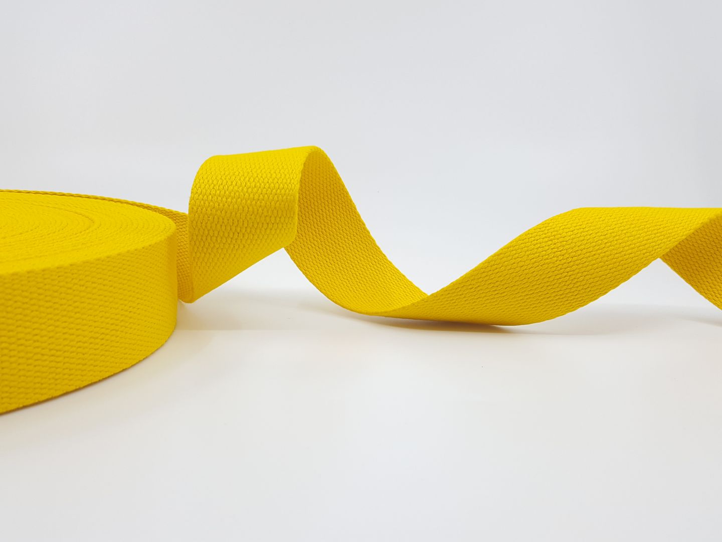 Gurtenband 40mm gelb