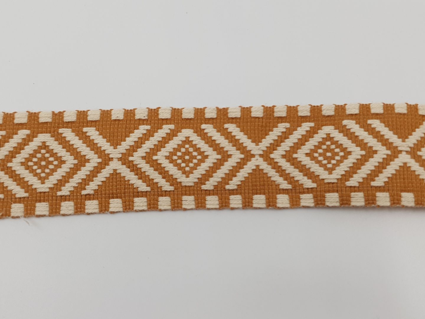 Webband Boho 38mm ocker/ecru
