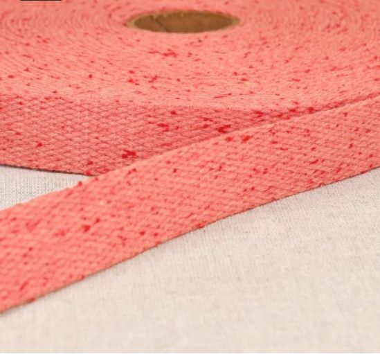 Gurtenband Melange peach