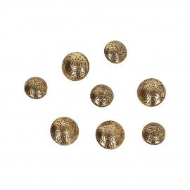 Metallknöpfe gold