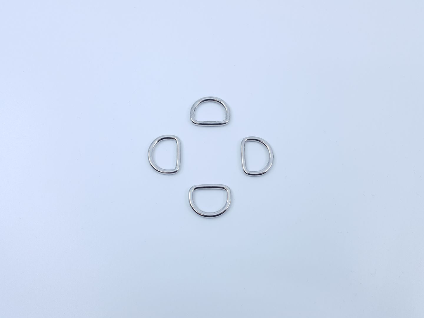 Halbrund-Ringe messing für 30mm Gurtband