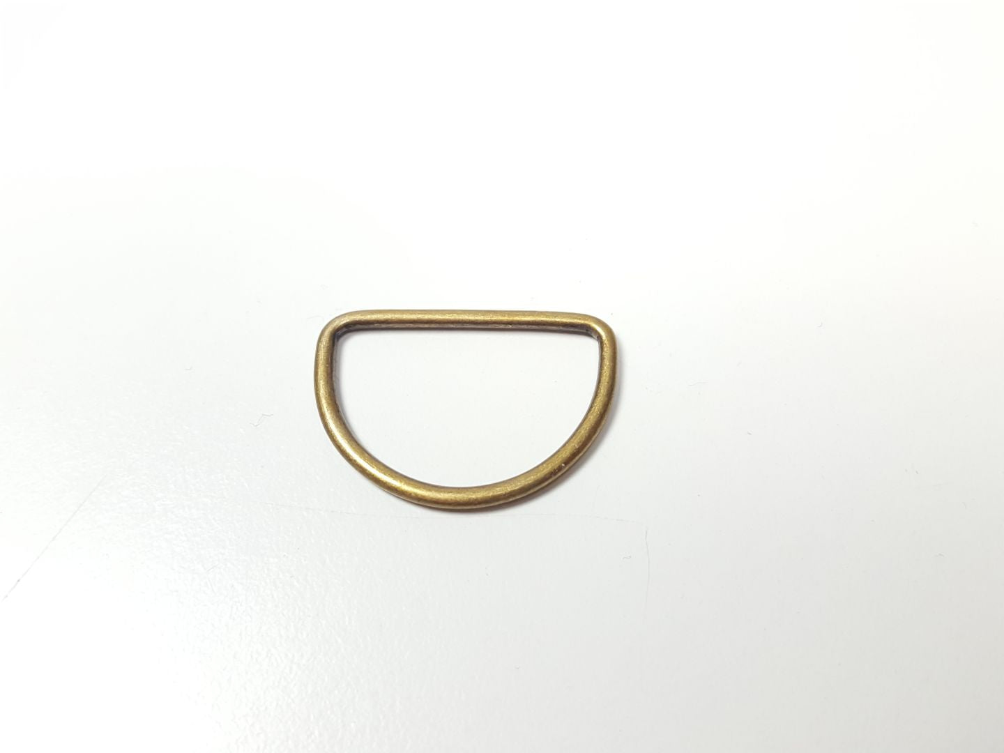 Halbrund-Ringe messing für 30mm Gurtband