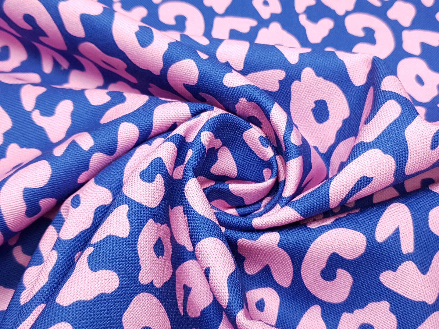 Einzelstück Happy Leo Canvas by Cherry Picking royalblau/rosa