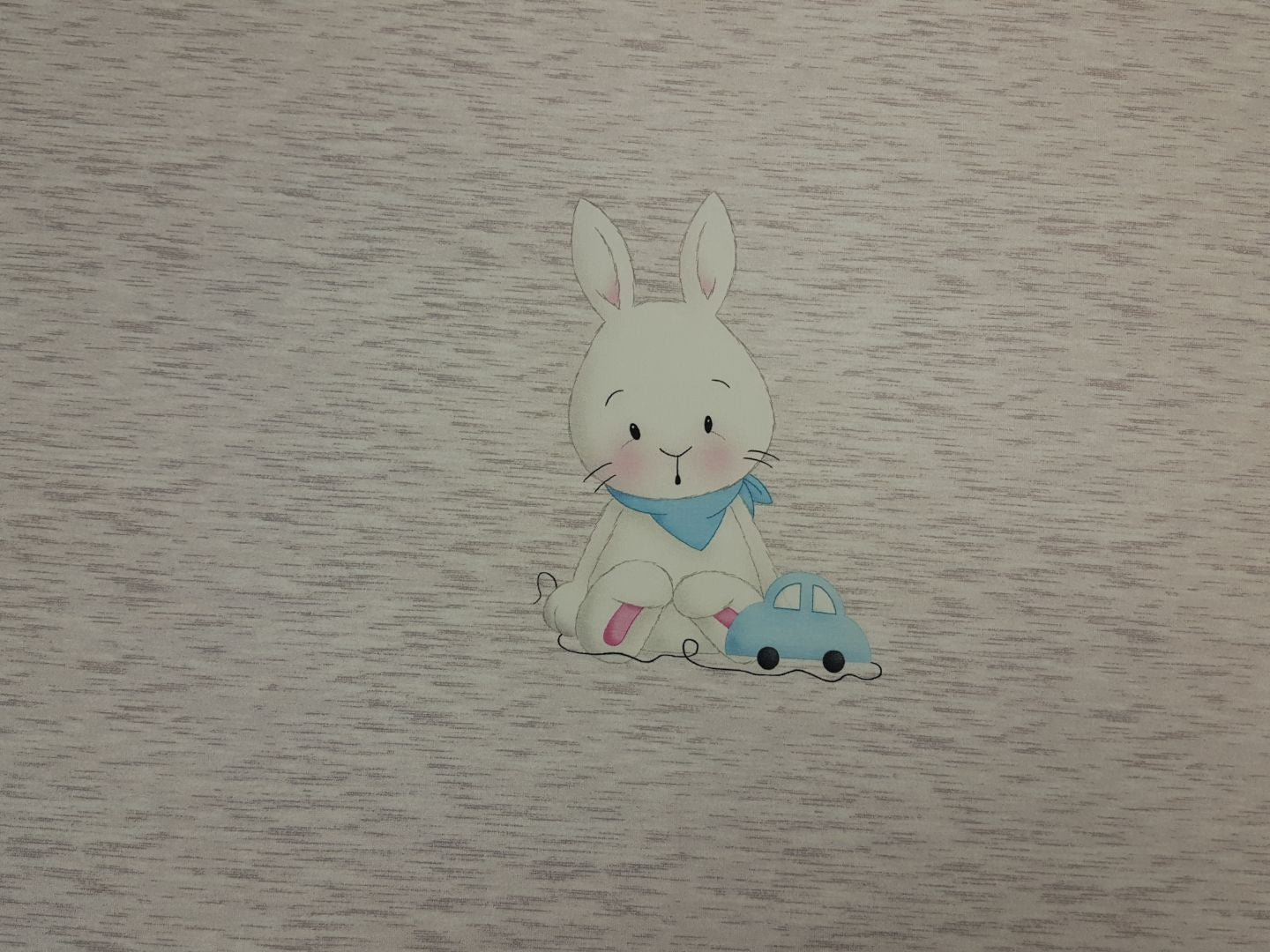 Hasi hellgrau melange/hellblau