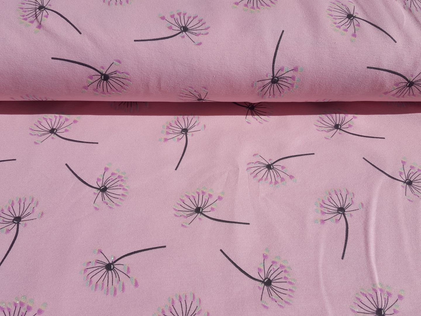 Hawkbit rosa/ offwhite/glitzer