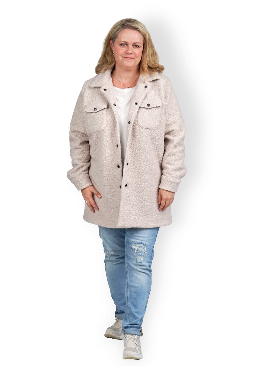 Papierschnittmuster Hemdjacke Flo Damen von Fadenkäfer