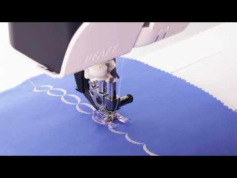 Pfaff offener Applikationsfuss für IDT System (6mm Maschinen)