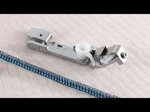 Brother Bandeinnähfuss/ Gummibandnähfuss für Overlockmaschinen