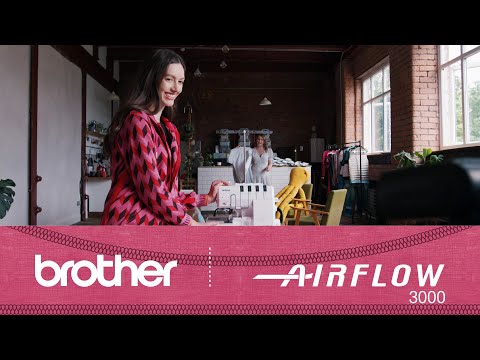 Brother AIRFLOW 3000 Overlockmaschine mit Lufteinfädelung