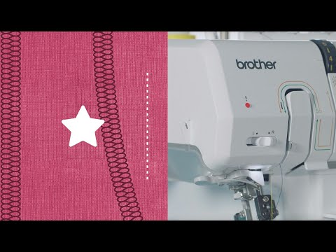 Brother AIRFLOW 3000 Overlockmaschine mit Lufteinfädelung