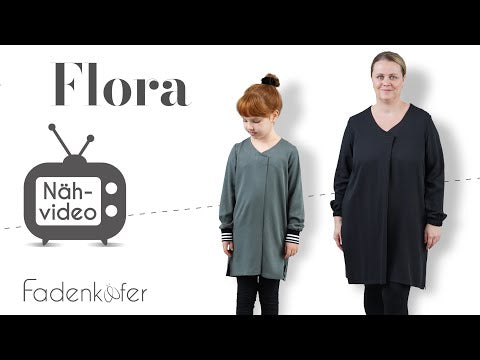 Papierschnittmuster Flora Damen von Fadenkäfer