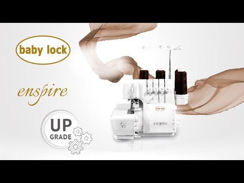 Baby Lock Enspire Overlockmaschine black & white special