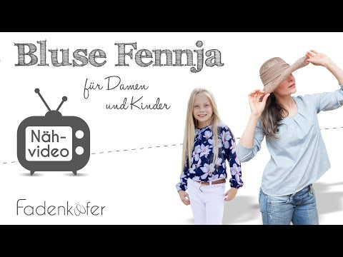 Papierschnittmuster Fennja Kinder von Fadenkäfer