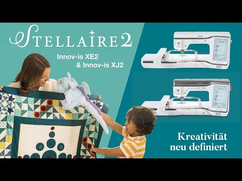 Brother Stellaire XE2 Stickmaschine mit LED-Pointer & Disney