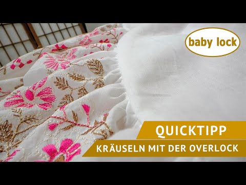 Baby Lock Kräuselfuss für Overlockmaschinen