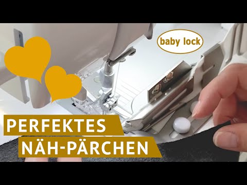 Baby Lock Einzelfaltschrägbinder mit Führungsrechen (32 mm / 12 mm)
