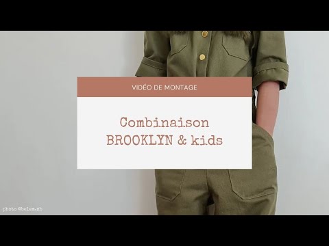 Brooklyn Jumpsuit für Kinder, Ikatee Papierschnittmuster
