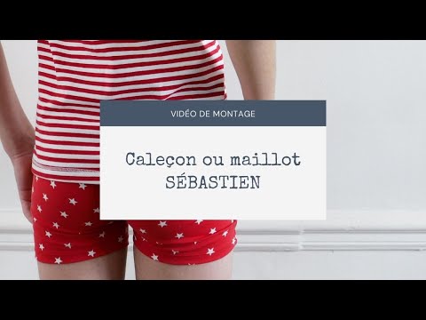Sébastien Unterwäsche Set für Jungs, Ikatee Papierschnittmuster
