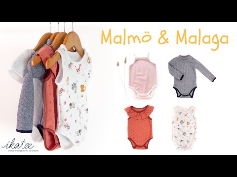 Malmö Body für Babys Ikatee Schnittmuster