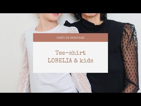 Lobelia T-Shirt für Kinder, Ikatee Papierschnittmuster
