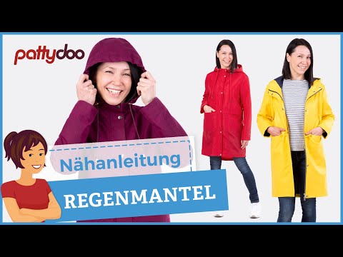 Damen Parka und Regenmantel Lola Papierschnittmuster