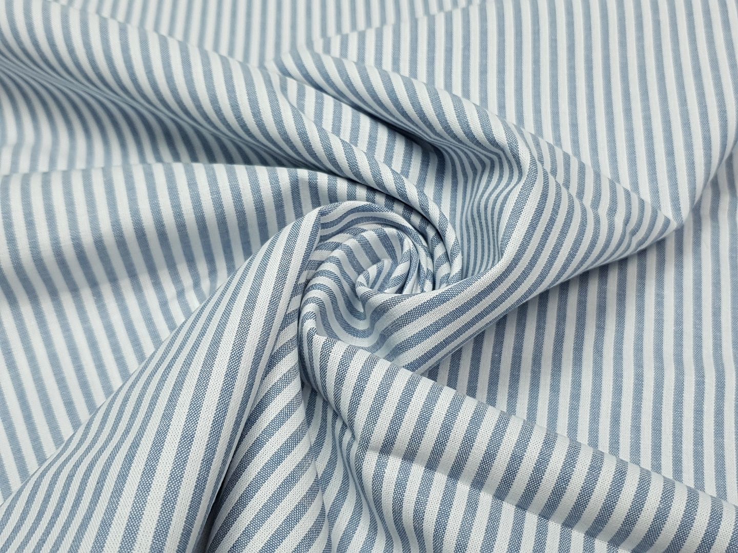 Ida Stripe weiss/denim
