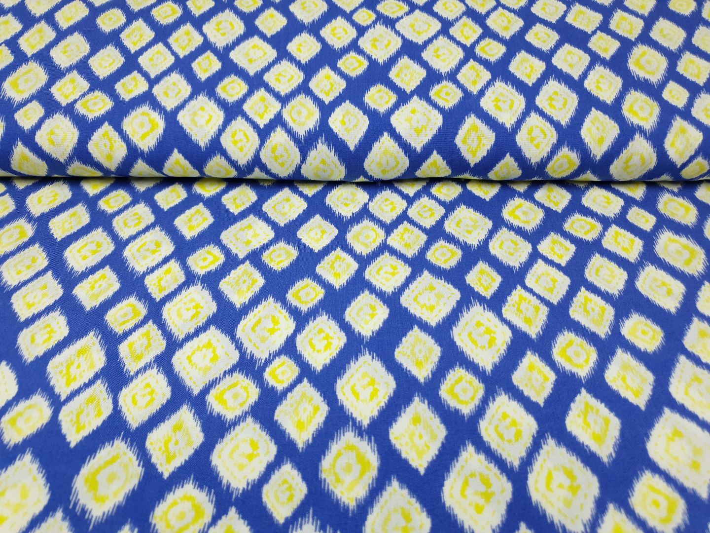 Ikat royal/zitronengelb