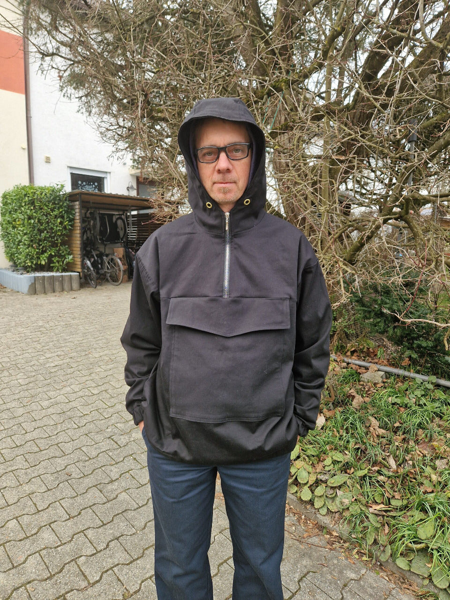 Papierschnittmuster Windbreaker Unisex von Fadenkäfer